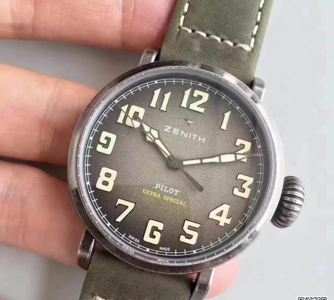 Zenith Pilot 11.1940.679 91.C807 XF Factory 1:1 Best Edition Replica Watch Swiss ETA9015